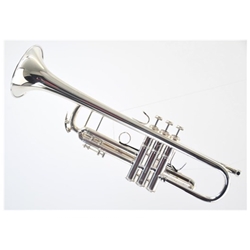 180S37 Bach Stradivarius Professional Trumpet 37 Bell - Silver Plated