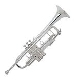 180S72 Bach Stradivarius Professional Trumpet 72 Bell - Silver Plated