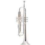 LT180S77 Bach Stradivarius Professional Bb Trumpet 180 Series New York #7 - Silver Plated