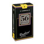 CR5025 Vandoren Bb Clarinet 56 Rue Lepic Reeds Strength #2.5; Box of 10