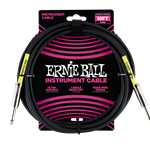 Ernie Ball P06048 10' Straight / Straight Instrument Cable - Black