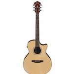 Ibanez AE275LGS - AE Acoustic Electric Guitar - Natural Low Gloss