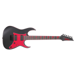 GRG131DXBKF Ibanez Gio GRG131DX - Black FlatSolidbody Electric Guitar with Poplar Body, Maple Neck, Purpleheart Fingerboard, and 2 Humbucking Pickups