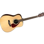 Yamaha F325D Folk guitar; spruce top, sapele back and sides; chrome tuners; black pickguard; Natural