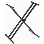 Yamaha PKBX2 Black, Metal, Collapsible Double X Style Keyboard Stand