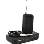 Shure BLX14 Bodypack Wireless System with WA302 Instrument Cable,(1) BLX4 Wireless Receiver(1) BLX1 Bodypack Transmitter, (1) WA302 Instrument Cable