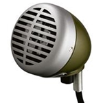 Shure 520DX
Omnidirectional Dynamic with Volume Control High Z "The Green Bullet" for Harmonica