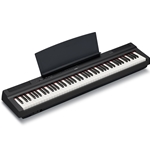 Yamaha P125B
Black 88-note, weighted action digital piano with GHS action