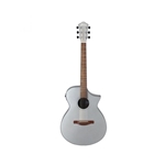 Ibanez AEWC10SM Acoustic-Electric Guitar - Silver High Gloss