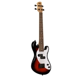 UBASS-SB-TB-FS Kala Solid Body UBASS Ukulele - Tobacco Burst