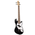 UBASS-SB-BK-FS Kala Solid Body UBASS Ukulele - Jet Black