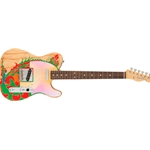 JIMMYPAGE Fender Artist Series Jimmy Page Telecaster with rosewood fretboard 2019 - Natural with Dragon Graphic