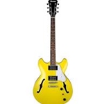 Ibanez AS63LMY - AS Artcore Vibrante Semi-Hollow Electric Guitar - Lemon Yellow