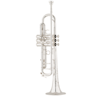 S.E. Shires TRA Shires Custom Series Professional Silver-Plated Trumpet