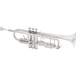 BS3137-2-0 B&S Challenger I Bb Trumpet - Silver