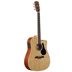 AD60CE Alvarez Artist Dreadnought Acoustic Electric w/Cutaway EQ & Tuner
