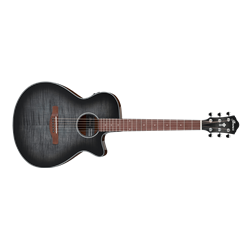 Ibanez AEG70TCH - AEG Acoustic Electric Guitar - Transparent Charcoal Burst High Gloss