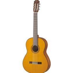 Yamaha CG142CH Nylon acoustic; solid cedar top, nato back and sides, rosewood fingerboard, lower action; Natural