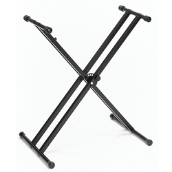 Yamaha PKBX2 Black, Metal, Collapsible Double X Style Keyboard Stand