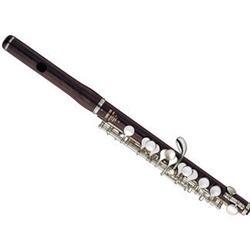 Yamaha YPC-62 Professional Piccolo; key of C; grenadilla body and headjoint, silver-plated nickel-silver keys; PCC-62 case