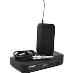 Shure BLX14 Bodypack Wireless System with WA302 Instrument Cable,(1) BLX4 Wireless Receiver(1) BLX1 Bodypack Transmitter, (1) WA302 Instrument Cable