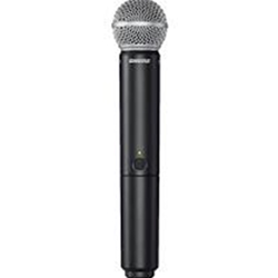 Shure BLX2/SM58
Handheld Transmitter with SM58 Microphone