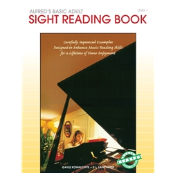 Alfred's Basic Adult Sight Reading Book Level 1