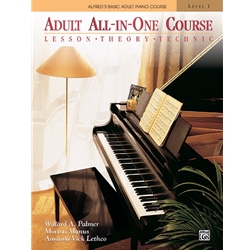 Alfred's Adult All-In-One Piano Level 1