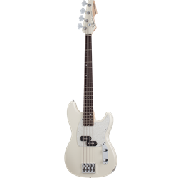 1442 Schecter Banshee Bass Olympic White
