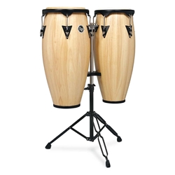 Congas LP646NY-AW CITY 10-11 SET OAK NAT BLACK W/DBL STD