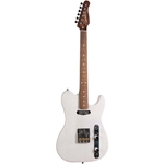 Single Cutaway Trans White Canadian Laurentian Basswood Body